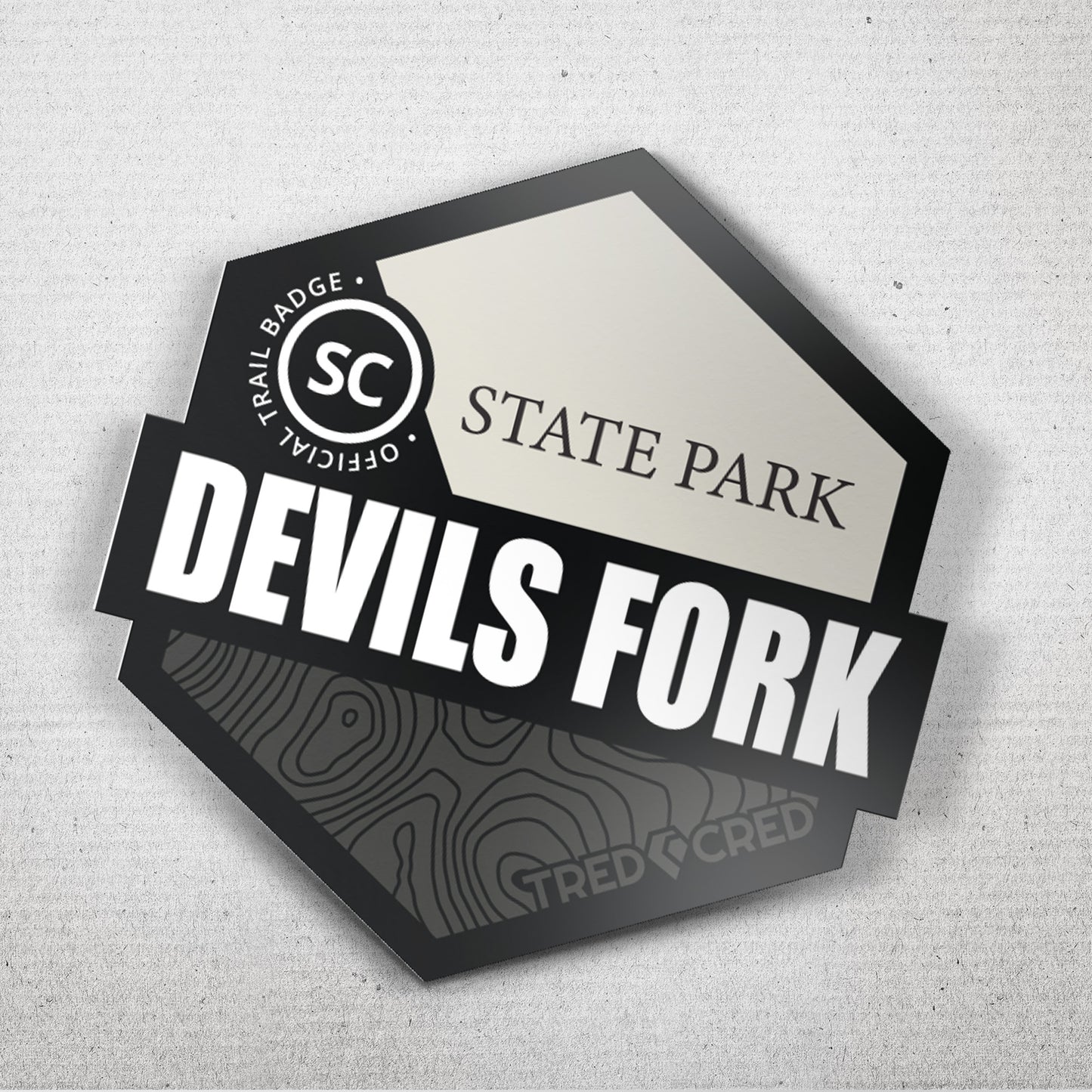 Sticker: Devils Fork