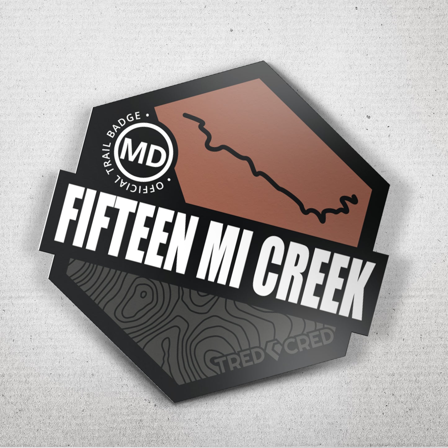 Sticker: Fifteen Mile Creek