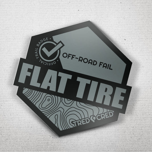 Sticker: Flat Tire