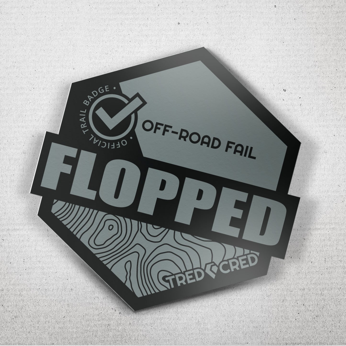 Sticker: Flopped