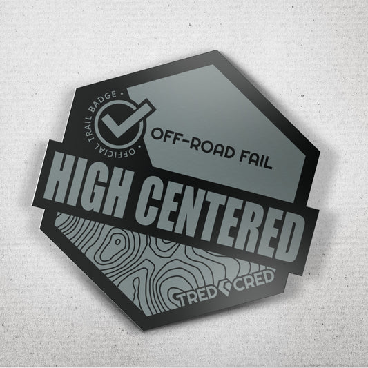 Sticker: High Centered