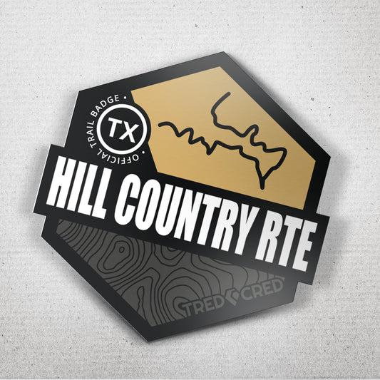 Sticker: Texas Hill Country Overland Route