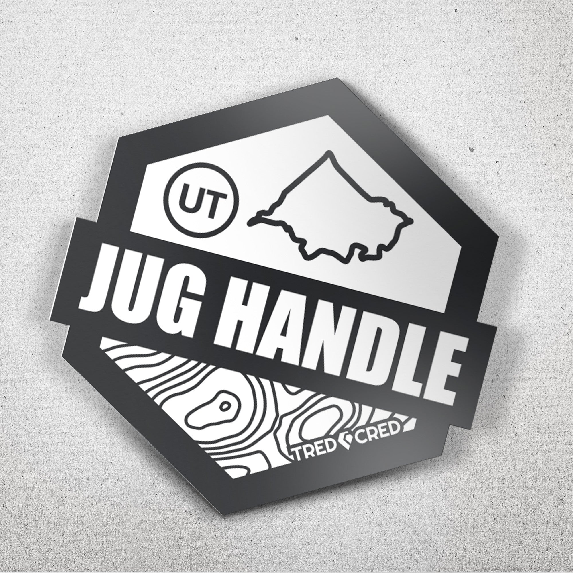 Sticker: Jug Handle – Tred Cred