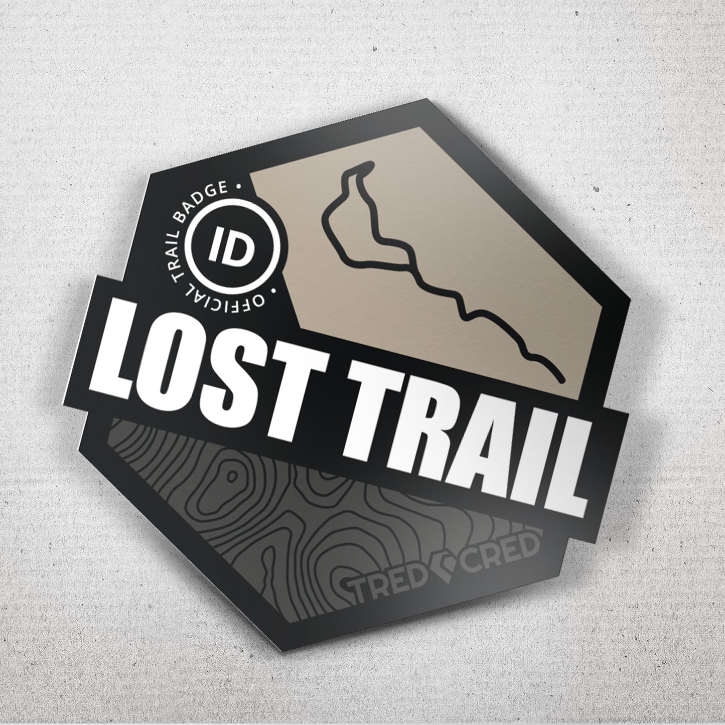 Sticker: Lost Trail