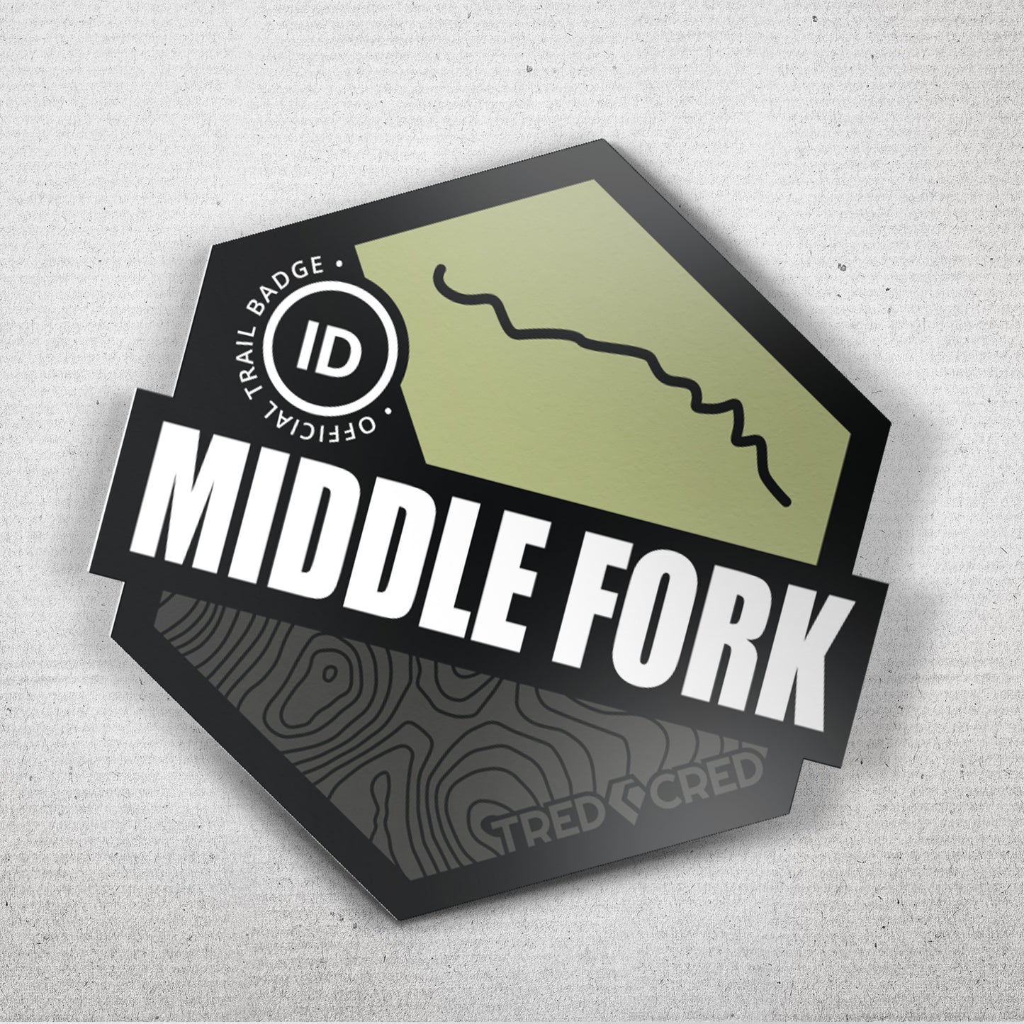 Sticker: Middle Fork