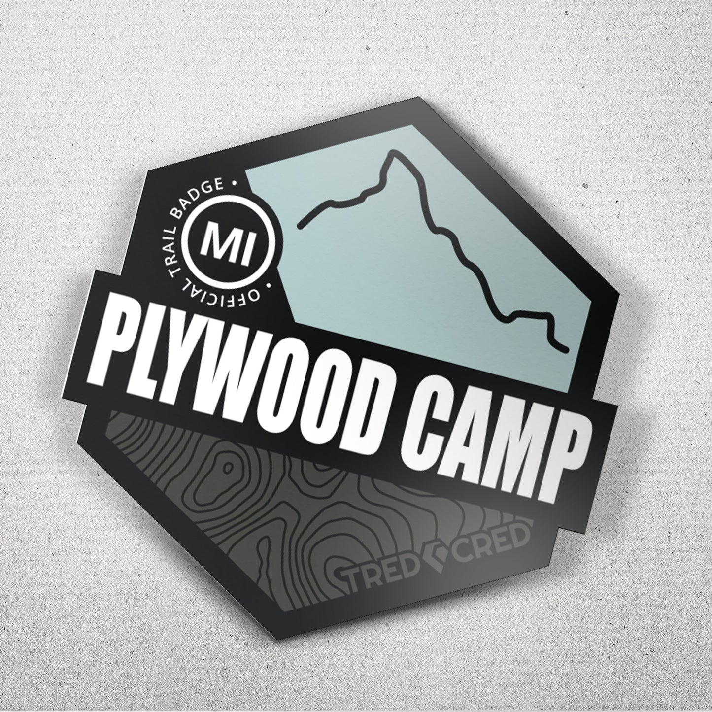 Sticker: Plywood Camp