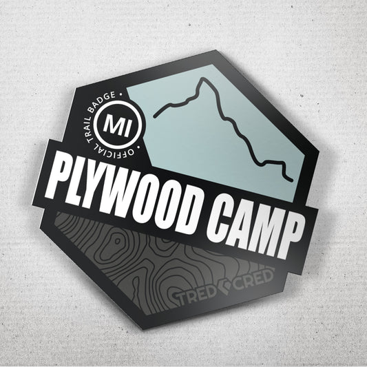 Sticker: Plywood Camp