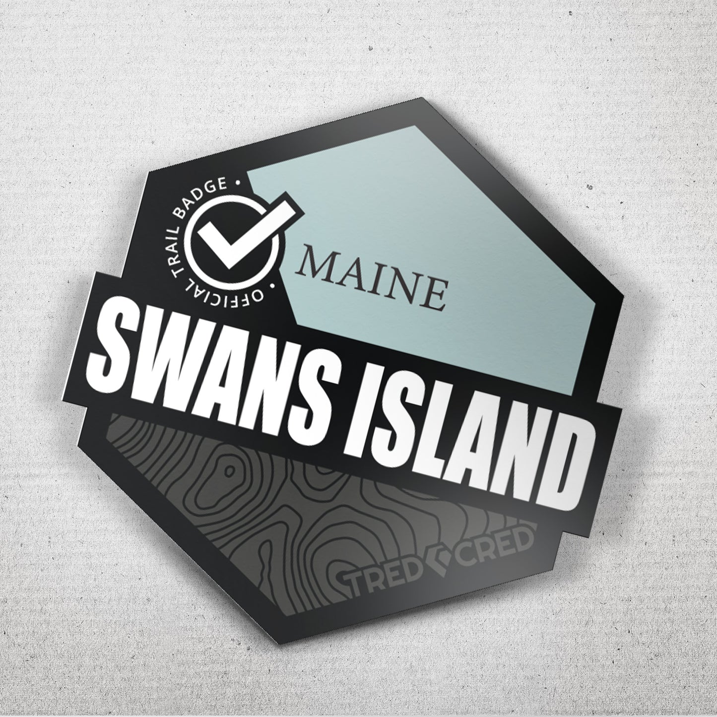 Sticker: Swan's Island