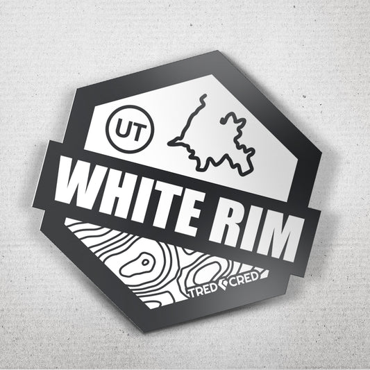 Sticker: White Rim