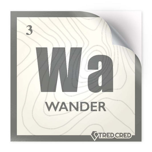 Sticker: Wander