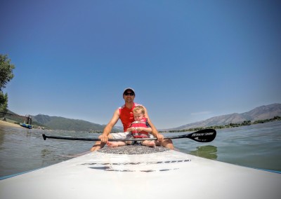 pineview reservoir paddle boarding 2