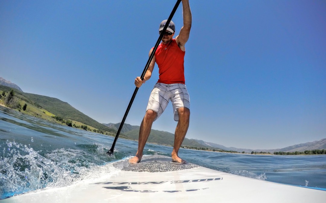 Pineview Reservoir Paddle Boarding