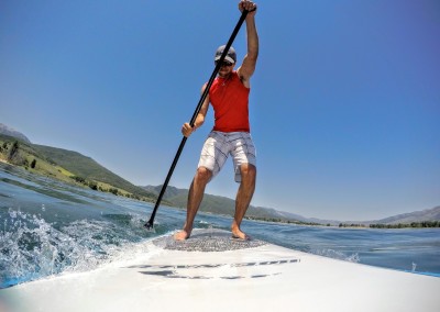 pineview reservoir paddle boarding 1