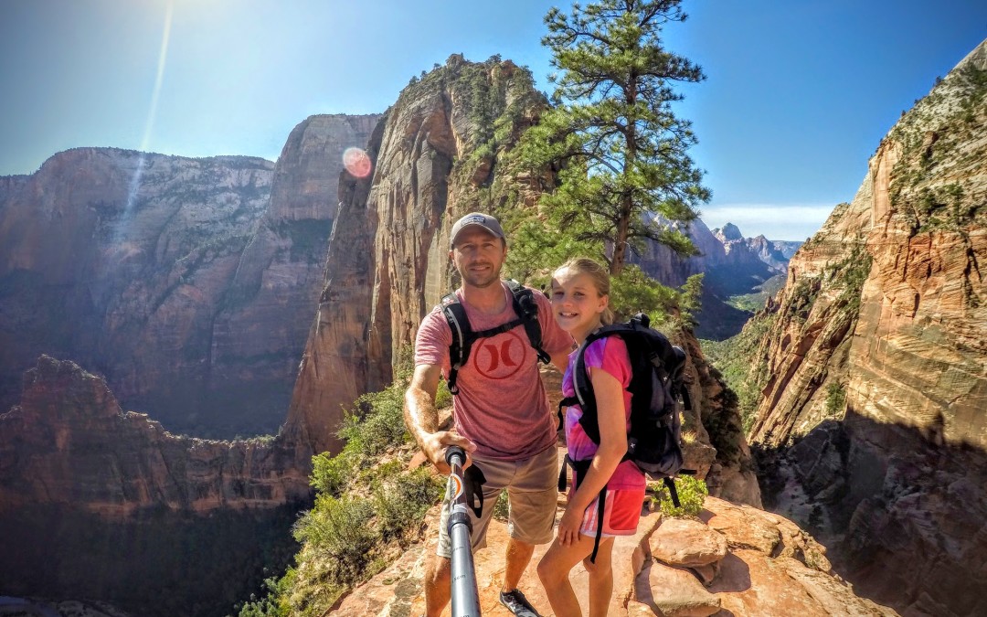 Hiking Angels Landing Trail