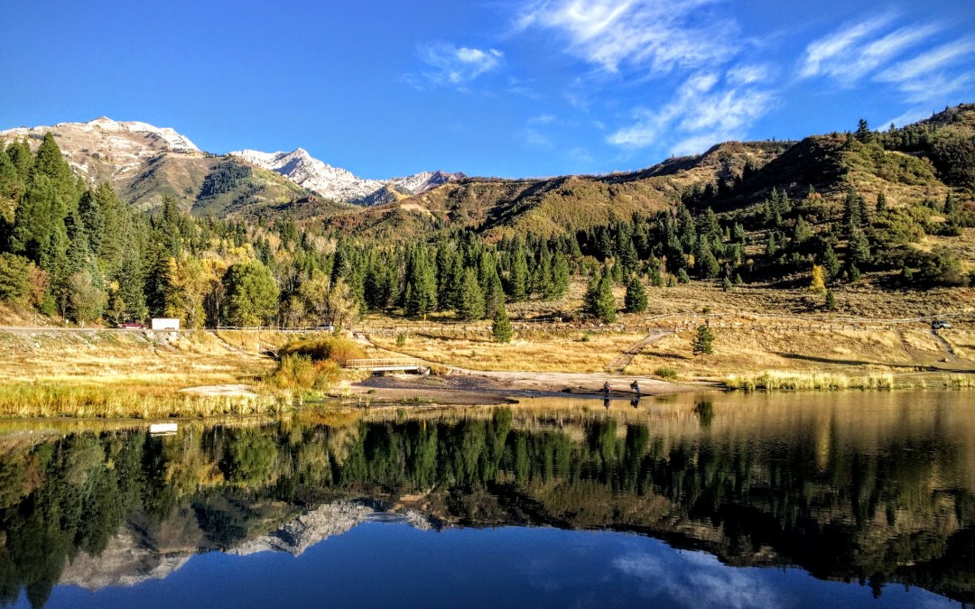 Hiking Tibble Fork Reservoir