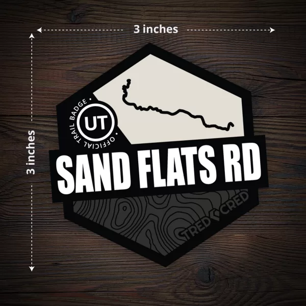 Sticker: Sand Flats Road - Image 7