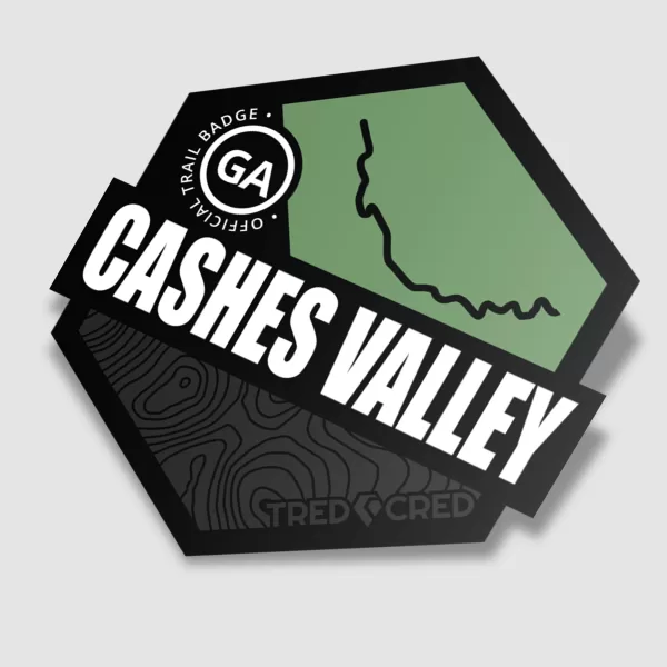 Sticker: Cashes Valley Road