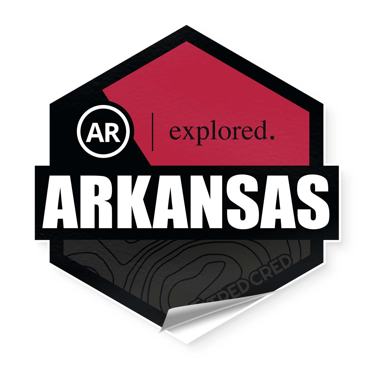 Sticker: Arkansas State - Tred Cred