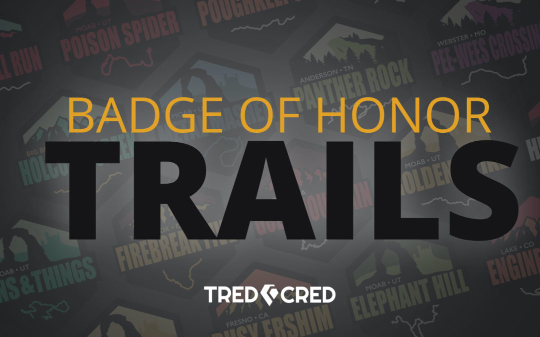 Current Jeep Badge of Honor Trail List