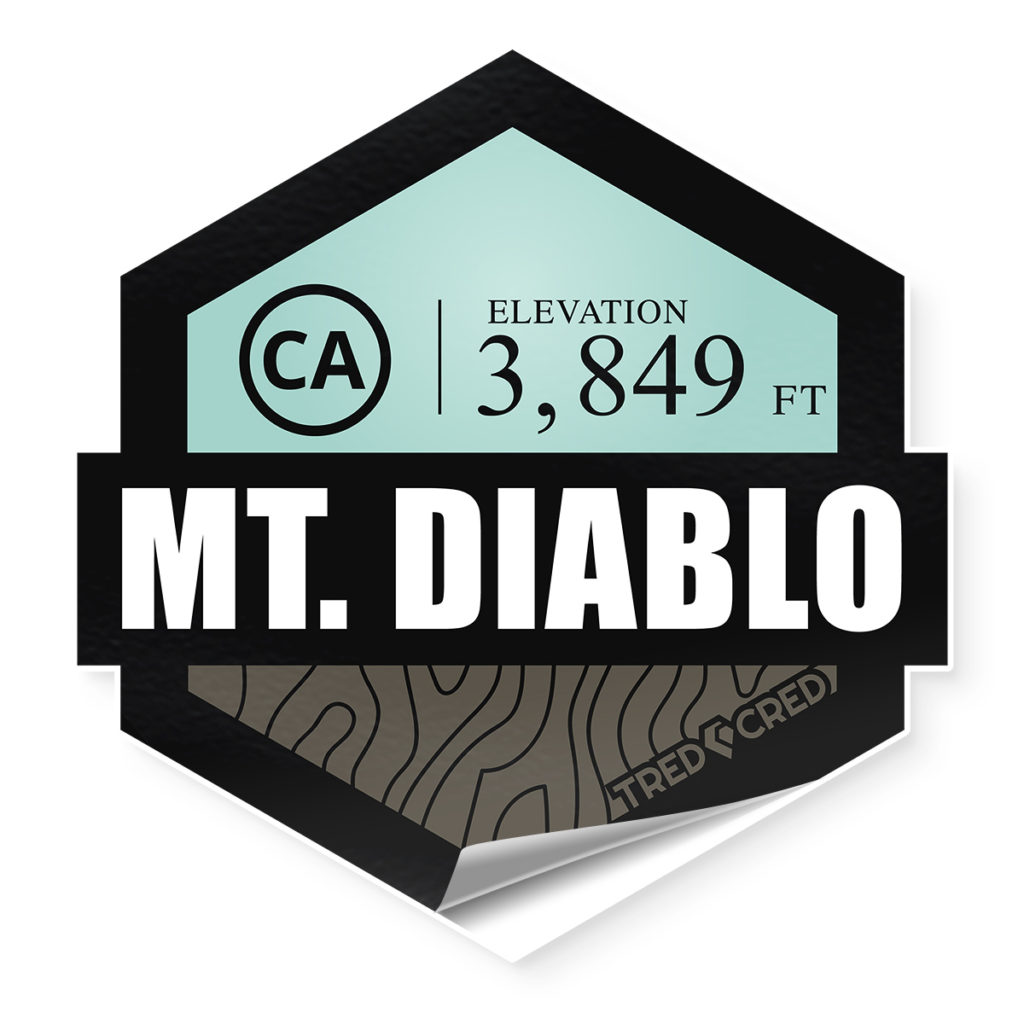 Sticker Mount Diablo Tred Cred   114mountDiablo 1024x1024 