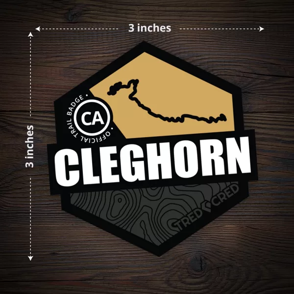 Sticker: Cleghorn Trail - Image 2