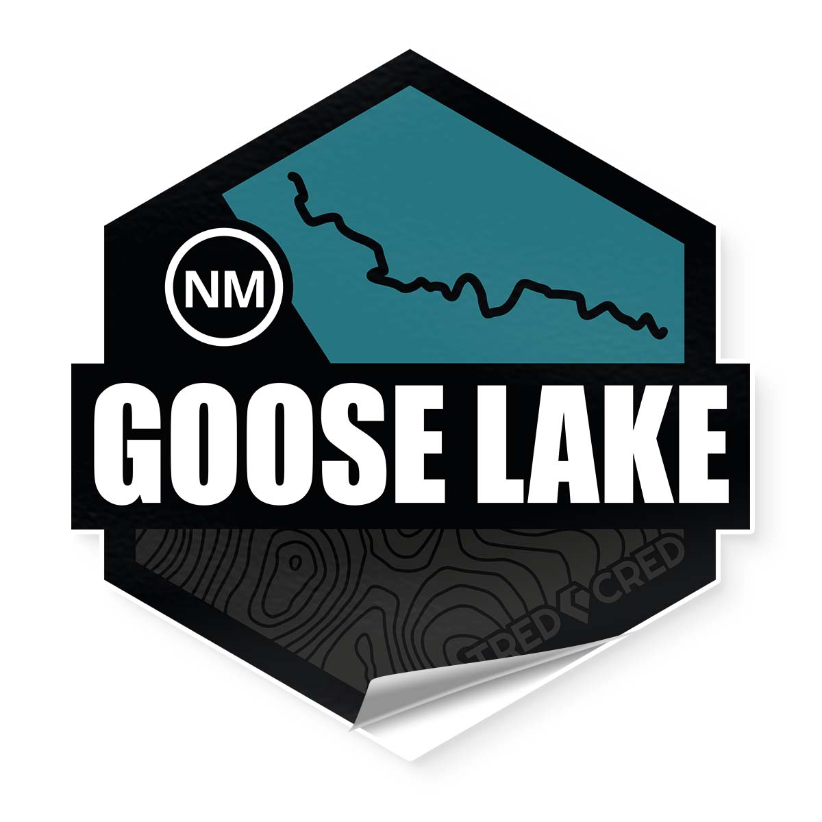 Goose Lake Trail Sticker - Tred Cred