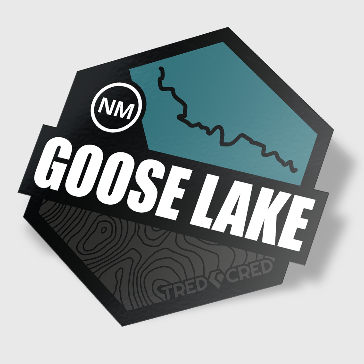 Goose Lake Trail Sticker - Tred Cred