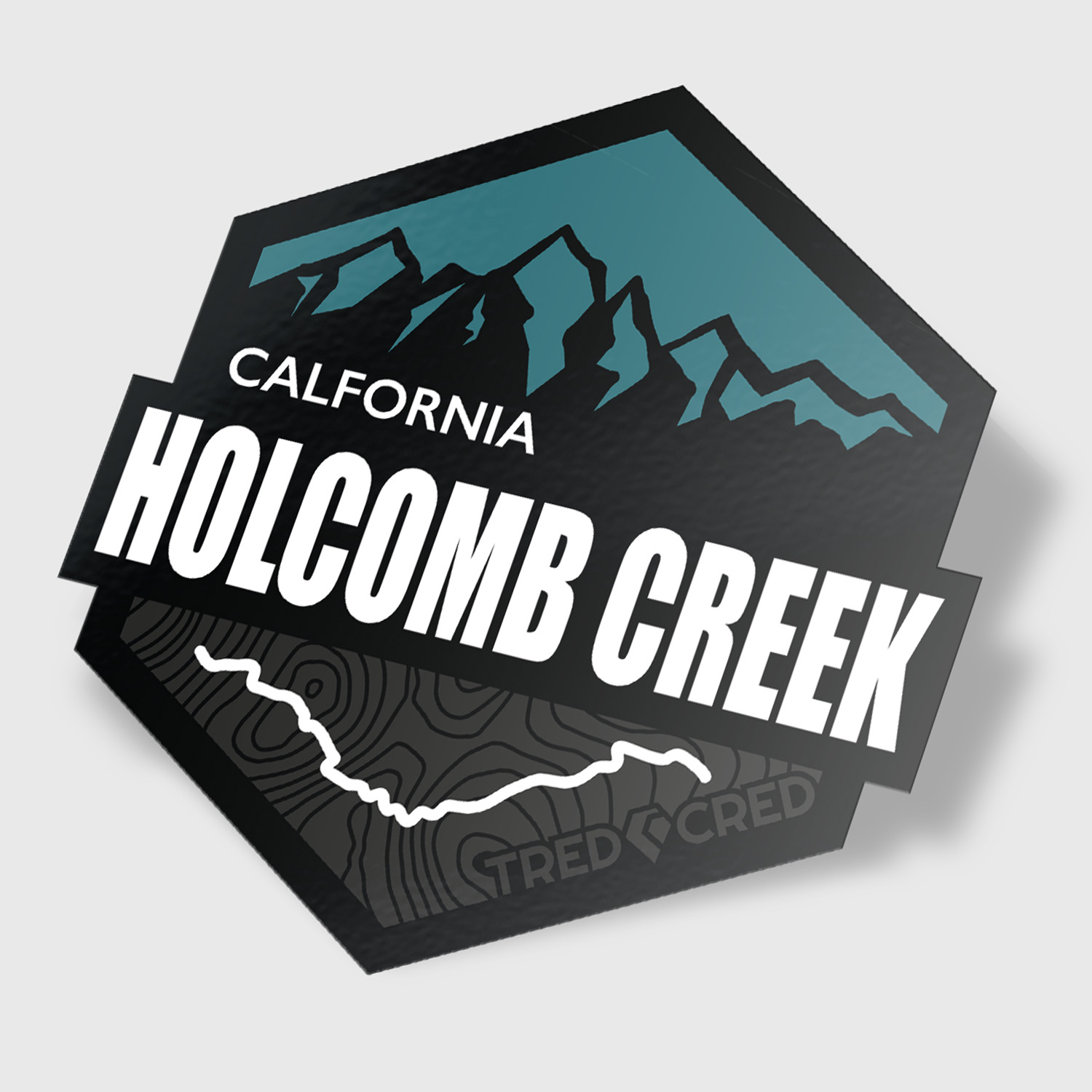 Holcomb Creek Trail Sticker - Tred Cred