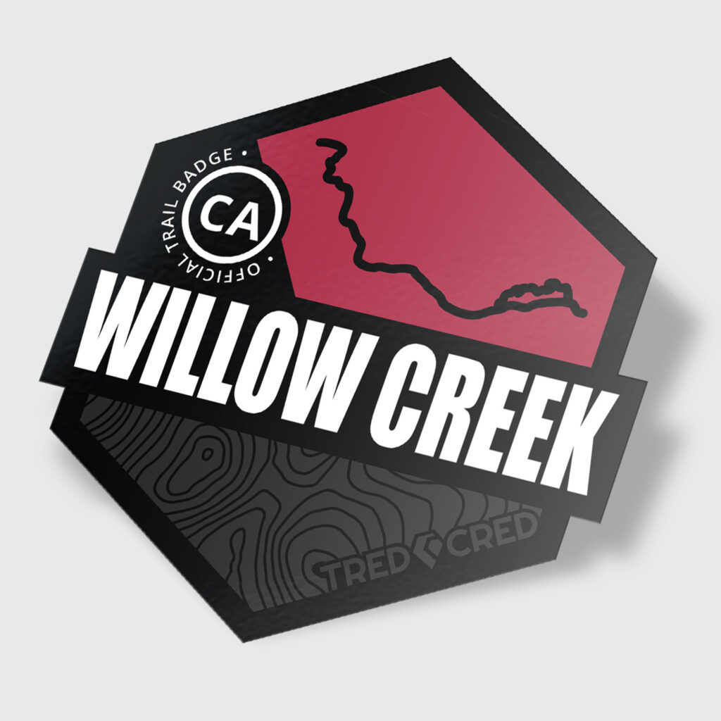 Willow Creek Trail Sticker - Tred Cred