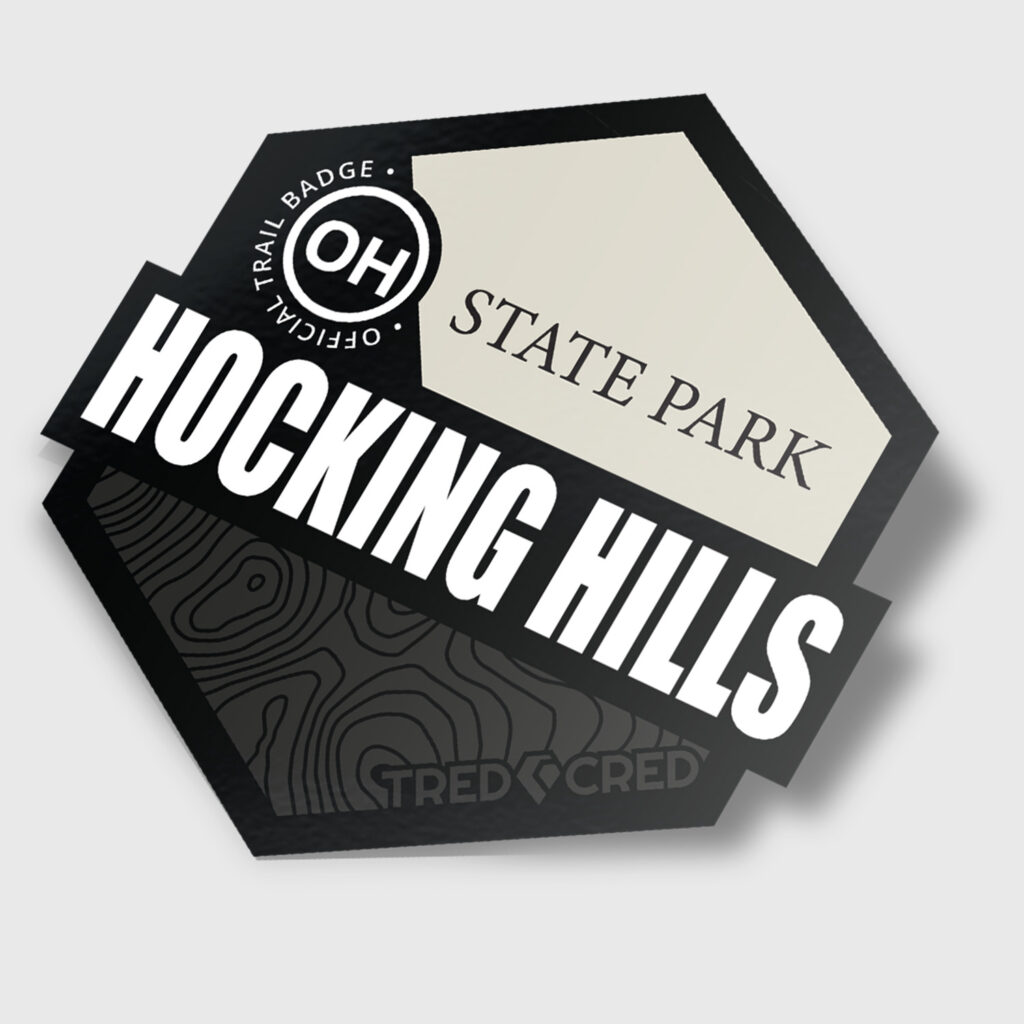 Hocking Hills State Park Sticker - Tred Cred