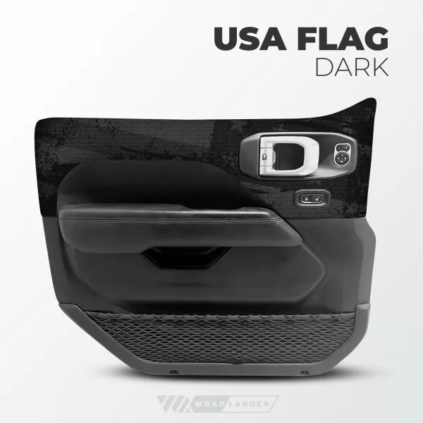 Door Wraps | Jeep Gladiator: USA Flag - Image 3