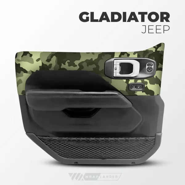 Door Wraps | Jeep Gladiator: Camo