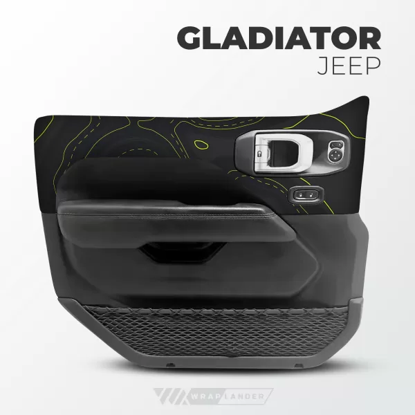 Door Wraps | Jeep Gladiator: Topo